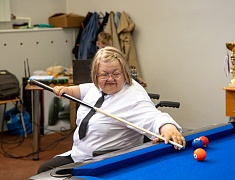 Турнир по бильярду среди благовещенцев с ОВЗ