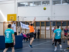 Сотрудники администрации Благовещенска, городской прокуратуры и депутаты сыграли в волейбол