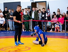 В Благовещенске прошёл открытый кубок города по спортивной борьбе