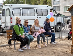 В Благовещенске открыли ещё одну территорию, благоустроенную по программе «1000 дворов»