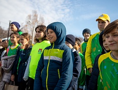 Сто юных благовещенцев с особенностями здоровья пробежали марафон