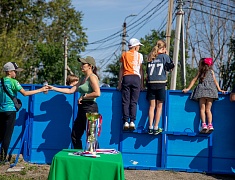 В Благовещенске юные футболисты сыграли на всесезонном корте на Нагорной