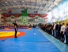 Мэр Олег Имамеев открыл соревнования по вольной борьбе