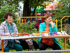 Мэр города Олег Имамеев поприветствовал старшее поколение на празднике в Горпарке