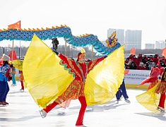 На Амуре между Благовещенском и Хэйхэ прошли Российско-китайские зимние игры