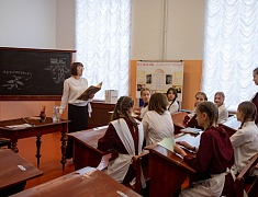 В Алексеевской гимназии открыли исторический кабинет биологии