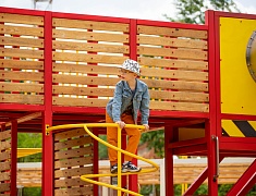 Ещё одну инклюзивную детскую площадку открыли в Благовещенске