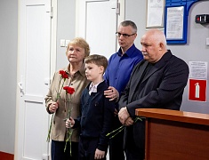 В спортивной школе №3 Благовещенска открыли уголок памяти Героя России Владимира Барахтенко