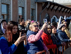 Благовещенск встретил агитпоезд «Сила в правде»