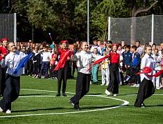 В Благовещенске открыли стадион Алексеевской гимназии