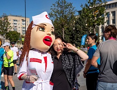 В Благовещенске прошел традиционный старт «Бег к мечте»