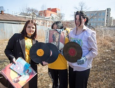 В Благовещенске прошел «здоровый» субботник