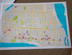 Члены жюри под председательством заммэра Виктории Хопатько подвели промежуточные итоги конкурса на лучшие эскизы 