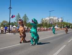 Флешмоб приуроченный к Международному Дню динозавров