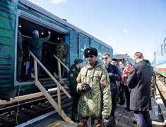 Благовещенск встретил агитпоезд «Сила в правде»