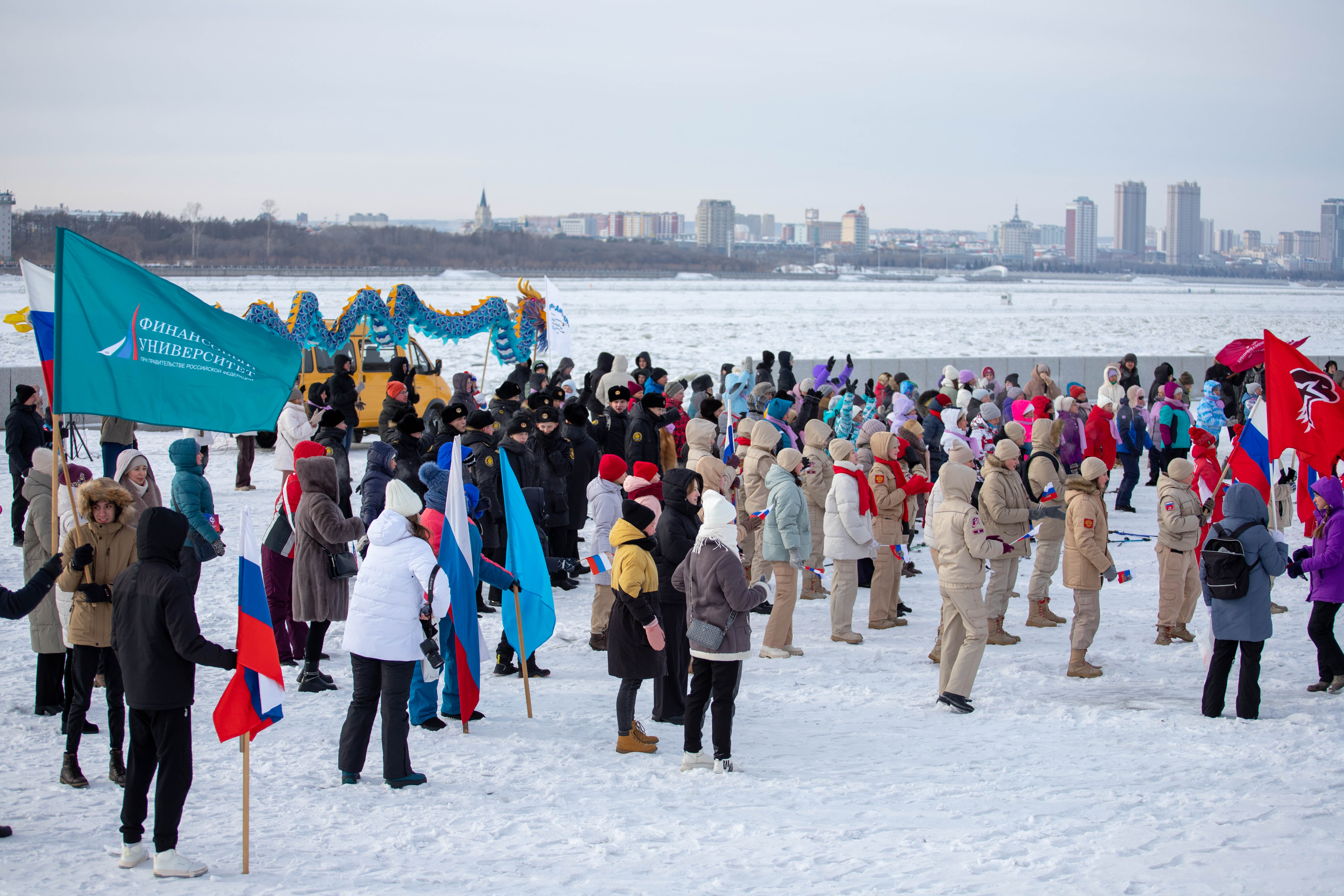 Благовещенцы приняли участие в фестиваль пешей ходьбы