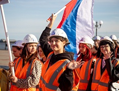  В Благовещенске прошел общегородской «Парад студенчества»