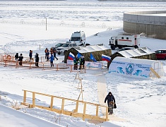 В Благовещенске в купель на Амуре в Крещение окунулись больше двух тысяч человек