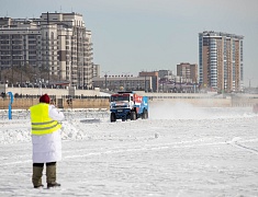 На Амуре между Благовещенском и Хэйхэ прошли Российско-китайские зимние игры