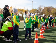 Сто юных благовещенцев с особенностями здоровья пробежали марафон