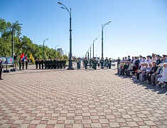 В Благовещенске открылась обновленная выставка, посвященная бойцам специальной военной операции