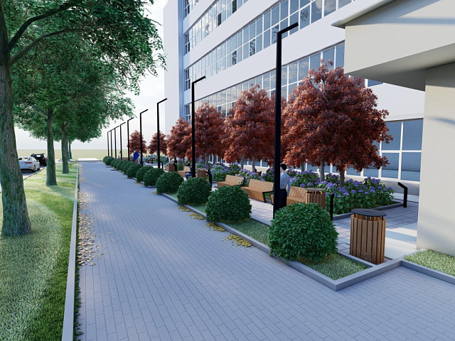 350 квадратных метров комфорта: в Благовещенске появится новый современный сквер