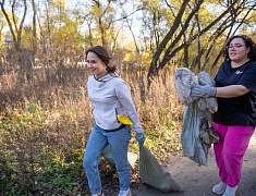 К акции «Город берегу» присоединилась молодежь Благовещенска