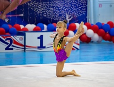 В Благовещенске прошли соревнования по художественной гимнастике "Новогоднее конфетти 2022"