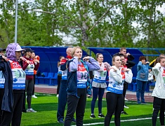 На базе школы № 10 прошли соревнования среди педагогов городских школ