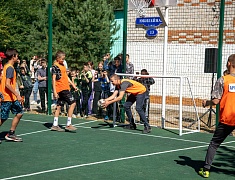 В селе Садовом Благовещенска открыли современную спортивную площадку