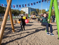В Благовещенске открыли территории, благоустроенные по программе «1000 дворов» 