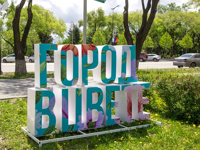 Клумба-челлендж появится на втором фестивале цветов в Благовещенске 