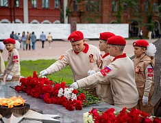 В Благовещенске почтили память погибших во Второй мировой войне