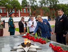 В Благовещенске почтили память погибших во Второй мировой войне