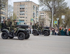 Торжественное прохождение войск в честь Дня Победы