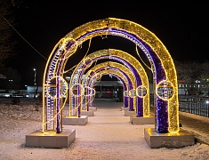 Благовещенск преображается к Новому году