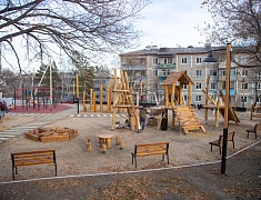 Мэр Олег Имамеев проконтролировал работы по благоустройству территории в Плодопитомнике