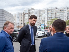Мэр города Олег Имамеев провёл рабочее совещание по техническим вопросам подготовки главной площадки ВЭФ – Общественно-культурного центра