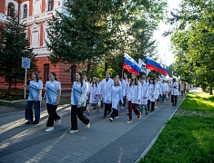 Парад студенчества прошел в Благовещенске