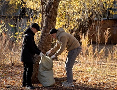 В Благовещенске в рамках «Город берегу» прошел субботник «Чистые игры»