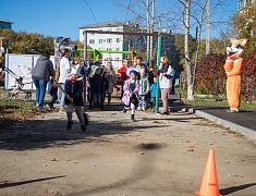 В Благовещенске открыли территории, благоустроенные по программе «1000 дворов» 