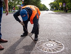 Мэр Благовещенска Олег Имамеев выехал на подтапливаемые во время дождей участки