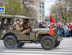 Торжественное прохождение войск в честь Дня Победы
