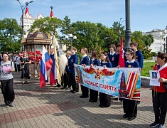  В Благовещенске отметили 80-летие окончания Второй мировой войны
