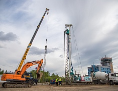 В благовещенском аэропорту началось строительство нового терминала с телетрапами