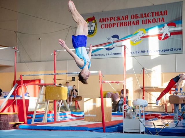 Благовещенские гимнасты – среди лучших на Дальнем Востоке