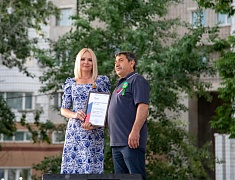 Вместе мы – Россия: праздничный концерт прошел в Благовещенске 