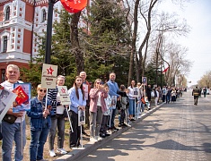 В Благовещенске прошла акция «Бессмертный полк России»