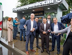 Мэр Олег Имамеев проехал в автобусе с представителями перевозчиков