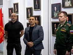 Открытие персональной выставки Олега Семенца «Горячий ветер»